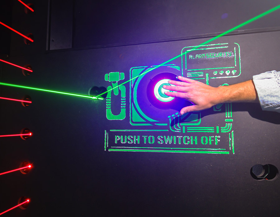 Laser maze