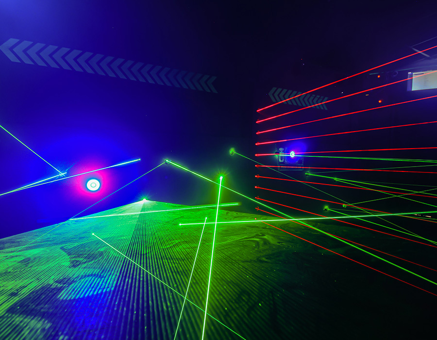 Laser maze