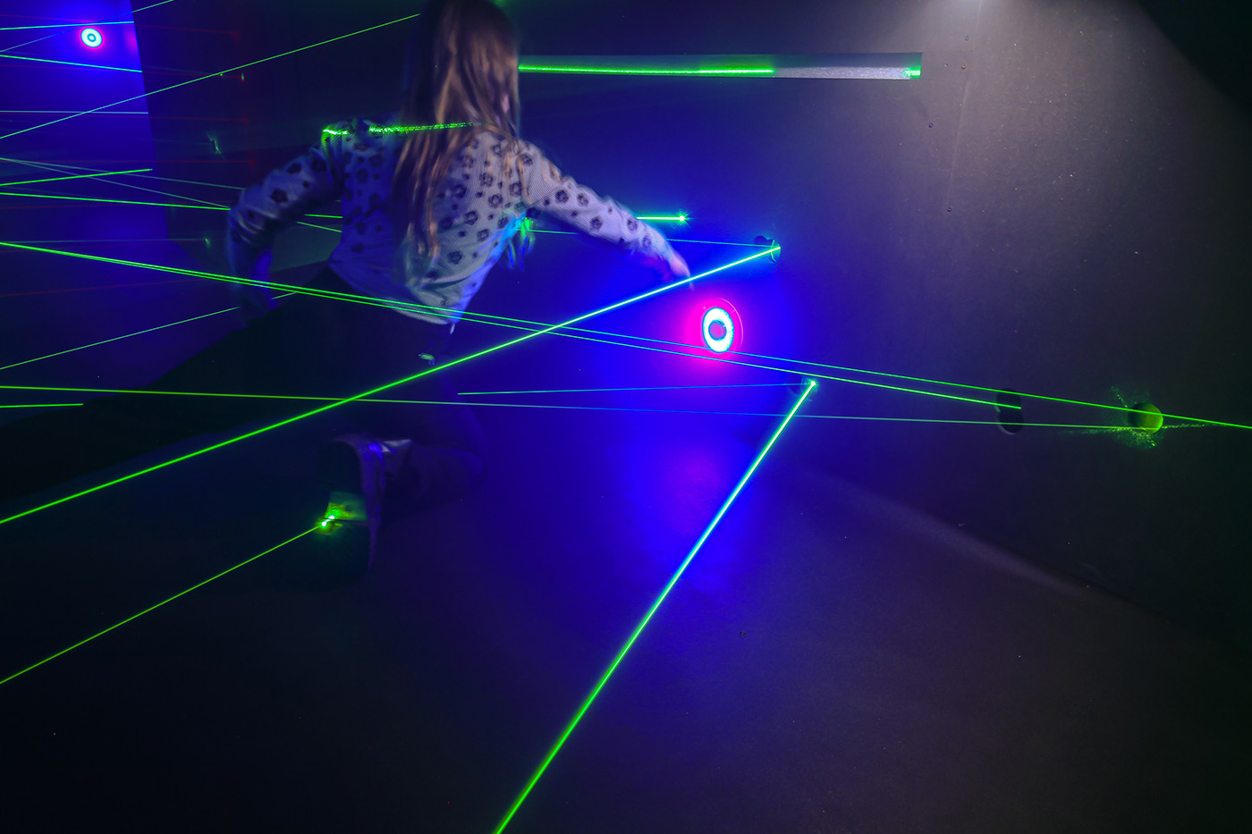 Laser maze